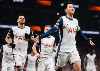 손흥민, UEL 로마전 PK로 시즌 4호 골…토트넘은 2-2 무승부