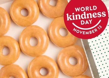 “오늘 무료 도너츠 받아가세요”