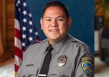 추수감사절 아침 경찰 차량과 충돌, 경찰관 사망