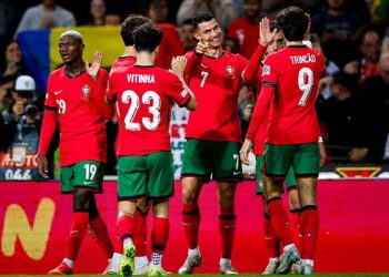 ‘호날두 멀티골’ 포르투갈, 폴란드에 5-1 승리…UNL 8강 진출