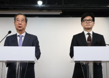 한동훈, “질서 있는 퇴진이 최선 …박근혜 당시에 맞춰 총리가 국정운영 책임”