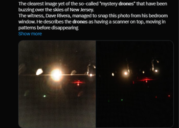 곳곳서 정체불명 미스터리 드론 출몰 … 트럼프, “즉시 격추하라”