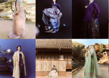 ‘정년이’ 김태리 한복, 뉴욕 타임스퀘어에 공개