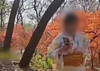 “난징대학살 잊었나”…기모노 입은 중국여성 논란