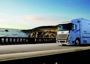 현대차, 미국에 수소트럭 21대 투입