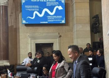 존 리 시의원, LA 시의회서 푸른 뱀띠해 설날 기념