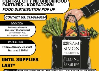 한인타운서 무료 식료품 배포행사 … 24일 오후 2시30분