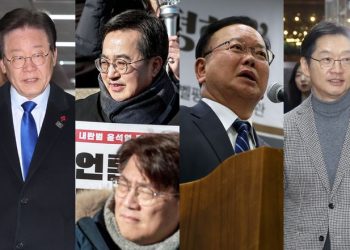 지지율 하락 이재명 사법리스크 재점화 … 잠룡들 ‘꿈틀’