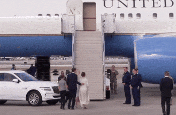 트럼프 딸 가족 옆 ‘제네시스 GV 80’ 포착 화제(영상)