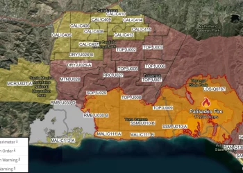 “38만명 대피”  팰리세이즈 진화 6% 그쳐 … 선셋 산불 진화성공