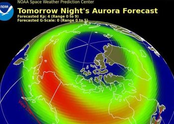 오늘 미 전국 곳곳서 오로라 관측 가능 .. 매우 이례적
