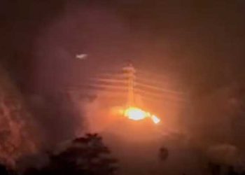 “이튼산불, 송전탑에서 시작됐다” … 발화장면 영상확보(영상)