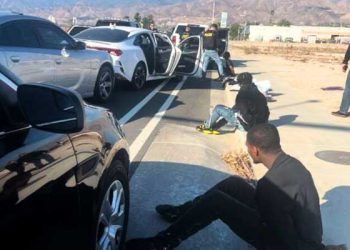 CHP, 쇼핑센터 떼강도들 19명 한꺼번에 붙잡아