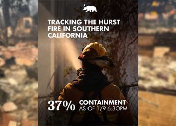 일부 지역 진화 속도 … 허스트 산불 37%, 리디아 산불 60%