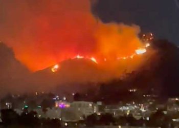 할리웃 힐스에도 산불…LA 전역 4개 산불