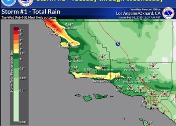 남가주 전역 오늘부터 큰 비 … 겨울폭풍 7일까지 이어진다