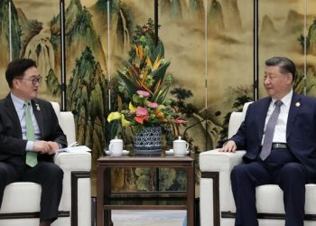 우원식 만난 시진핑 “한국인 해결 능력 믿어…APEC 참석 고려”