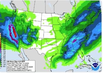 이번 주 폭우 예고… 남가주 전역 광범위한 폭풍 영향권