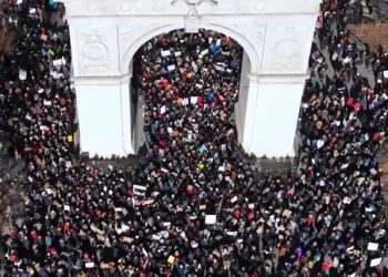 프레지던트 데이, 전국 곳곳서 반트럼프-반머스크 시위