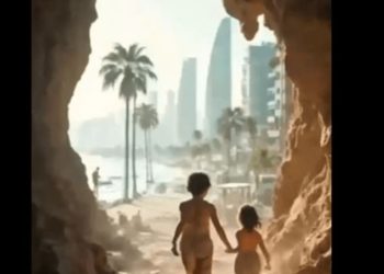 ‘트럼프판 가자 리조트’ AI 동영상 공개