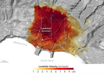“팔로스버디스 진짜 무너져가고 있다” … 매주 4인치씩 바다 향해 이동 중
