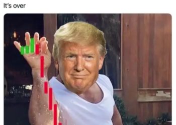 3주 만에 증시 5조 달러 증발…”마이너스의 손” 트럼프 밈 확산