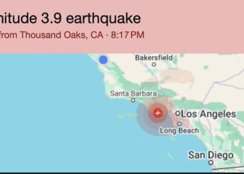 LA 또 지진 발생 , 규모 3.9 … 3주 연속 일요일마다 지진