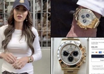 “죄수 벗겨놓고 6만달러 롤렉스 시계” … 노엄 국토안보부 장관 논란(영상)