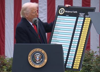 트럼프 관세 폭탄 , 한국 25%·中 34%·日 24%·EU 20% .. 전세계 10%