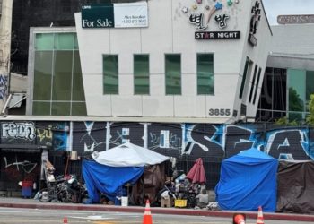 한인타운 윌셔가 ‘별밤’ 주점 영업중단 … 노숙자 텐트 몰려