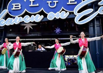 “한국 전통의 울림, 다저스타디움 물들였다”