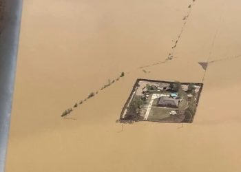 [화제] 폭우로 다 잠겼는데 한 집만 ‘멀쩡’ … “아버지 덕분”