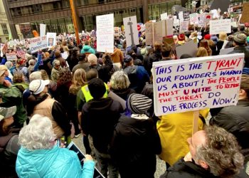 “300만명 참가” 反트럼프 시위…선봉장 ‘50501’ 운동은 무엇?