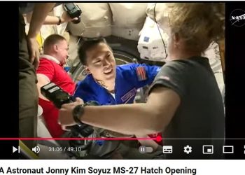 조니 김, 한인 최초 국제우주정거장 입성