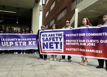 5만 5천명 LA 카운티 공무원 노조, 48시간 파업 돌입