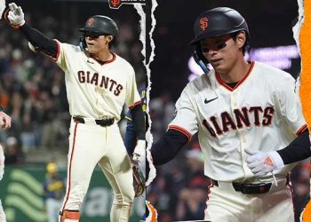 ‘2경기 연속 침묵 없다’ 이정후, 시즌 3번째 3안타 ‘펄펄’ … 타율 0.333