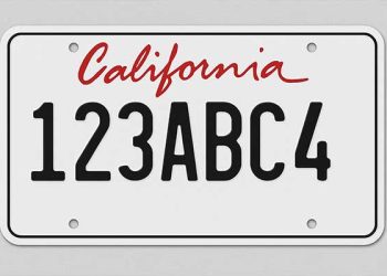 캘리포니아 자동차 번호판 바뀐다 … 가용 숫자조합 완전소진