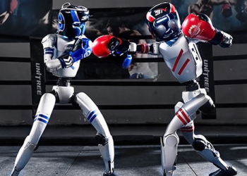 마라톤·운동회 이어…세계 첫 로봇 격투기 개최