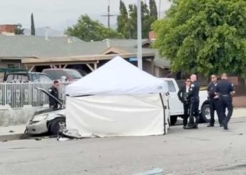 선밸리서 ‘경찰차와 충돌’ 승용차 운전자 70대 남성 사망