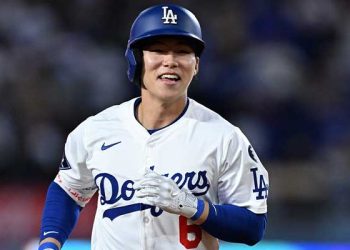김혜성, 빅리그 첫 홈런…MLB닷컴 “좋은 실력·인성 갖춘 선수
