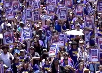 남가주 곳곳서 메이데이 집회 … LA 도심서 대규모 시위