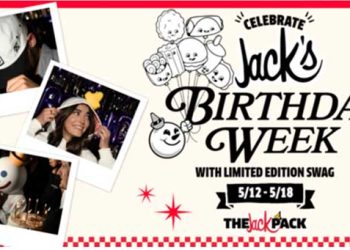 마스코트 잭박스 생일주간 … 일주일간 무료행사