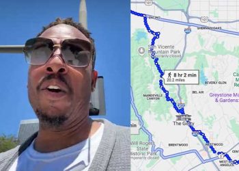 [화제] 팬들과 약속 지키려 20마일 걸어서 출근