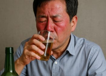 술 마신 후 얼굴 ‘붉어지는’ 증상…”암 위험 예고”