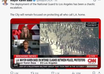 배스 시장 “트럼프 주방위군 배치, 혼란만 키울 뿐” 강력 반발