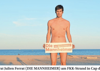 “나체주의자들 여기로 여행오세요”