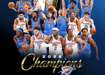 NBA 오클라호마시티, 혈투 끝 인디애나 103-91 격파…첫 챔프전 우승