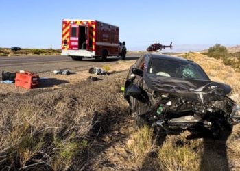 I-15 Fwy서 차량 2대 충돌… 9명 중상, 4명 헬기로 긴급후송