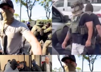 “누구냐, 너희는?” … LA 뒤덮은 ‘복면 이민단속’에 공포확산, “체포 아닌 납치”