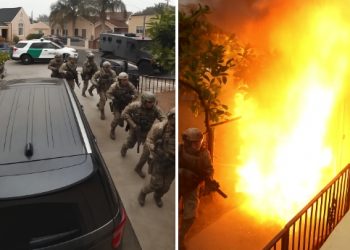 불체자 1명 체포위해 가정집 현관 폭파 … 주민들 큰 충격